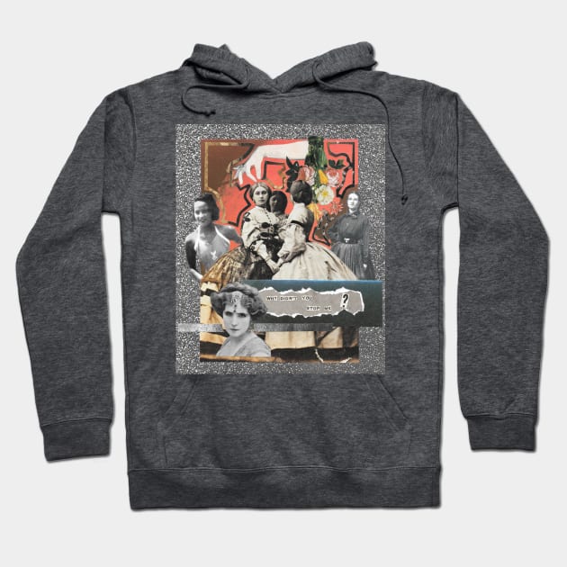 Why Didn't You Stop Me - Mitski Be The Cowboy Collage Hoodie by maxberube
